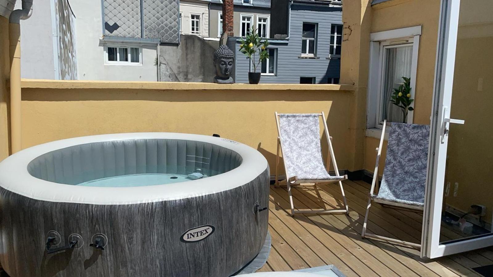 Spa Central Charmant Duplex Cosy 90M2 A 300M Rue Pietonne Et 500 M Du Port Boulogne-sur-Mer Exterior foto